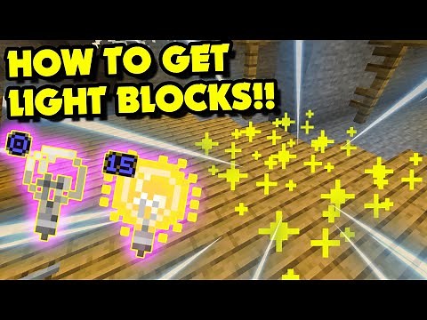 How to Get LIGHT BLOCKS in Minecraft 1.17-1.20.4 | Light Block Command (Minecraft Tutorial)