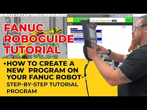 How to Create a New TP Program on Your Fanuc Robot | Step-by-Step Tutorial