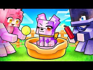 Adopting PUPPY APHMAU in Minecraft!