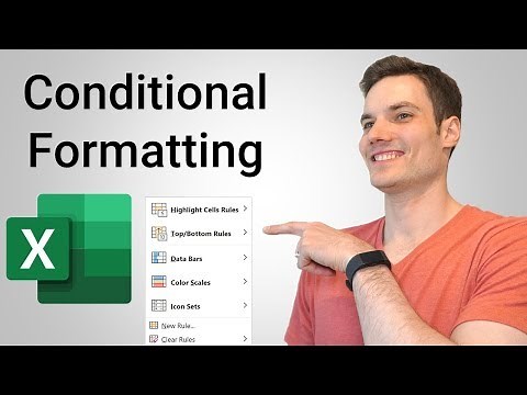 Conditional Formatting in Excel Tutorial