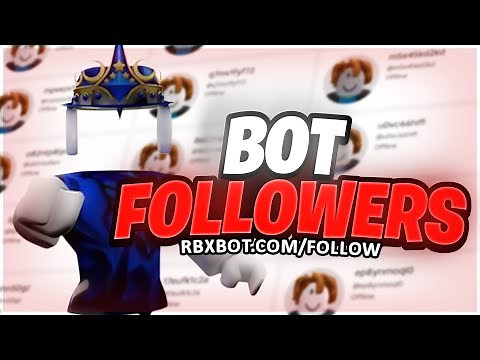 How to BOT FOLLOWERS on Roblox (LEGIT & STILL WORKING)