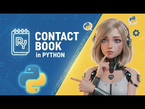 Contact Book in Python | Python Project | Beginner Project