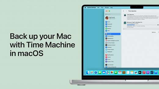 Back up your Mac with Time Machine - Apple Support