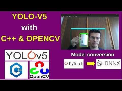 Yolov5 with C++ and OpenCV | Converting PyTorch into ONNX format