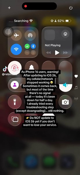 Warning: iOS 26 Update Issues on iPhone 16