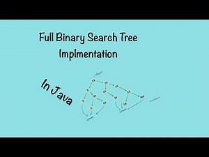 How to Make a Binary Search Tree (BST) | Java Tutorial