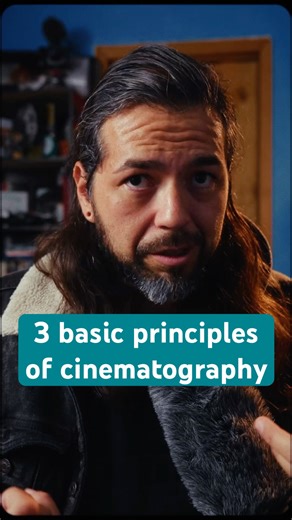 Here are the 3 basic principles of cinematography. A wide, medium, and a close up angle. #cinematic