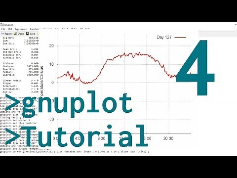 gnuplot Tutorial 4: Animated gifs and STATS (statistical summary)