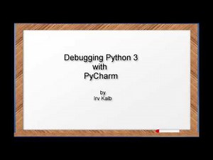 Debugging Python 3 with PyCharm