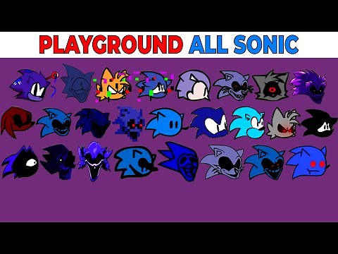 FNF Character Test | Gameplay VS My Playground | ALL Sonic Test #2
