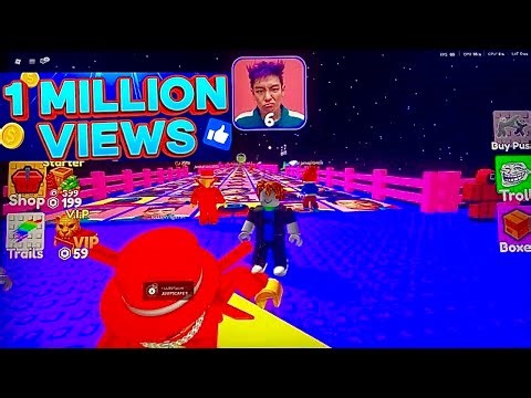 Roblox Squid Game Glass Bridge Live – Don’t Fall Challenge! 😳🎮