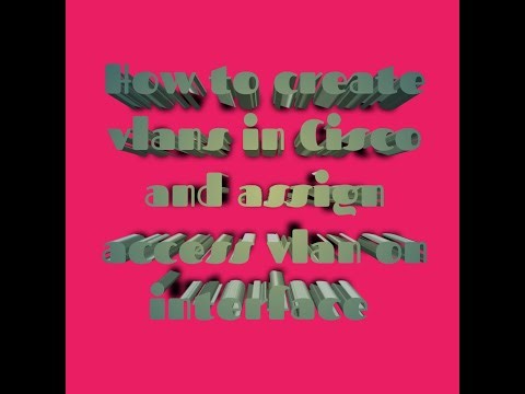 Create VLANs on a Cisco Switch Step-by-Step Tutorial Cisco VLAN Configuration Guide for Beginners