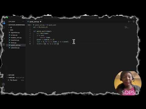 Week 3:Lesson 1-Quick Sort Implementation in Python