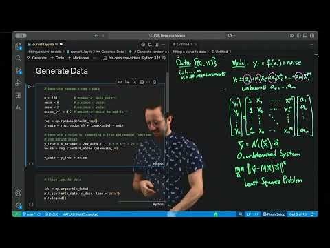 Fitting a Curve to Data in Python