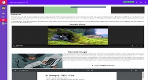 Online Learning System V2 using PHP Free Source Code