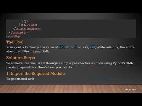 How to Properly Update CDATA Sections in XML Using Python xml.etree.ElementTree
