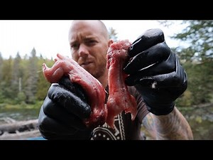 Chipmunk Hunting (Catch & Cook) With HowTo Skin A Chipmunk