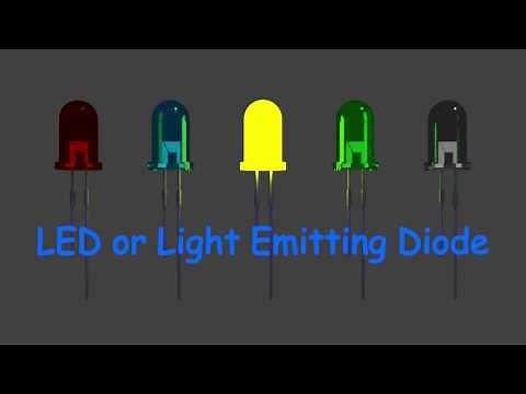 How does a Light Emitting Diode or LED work?