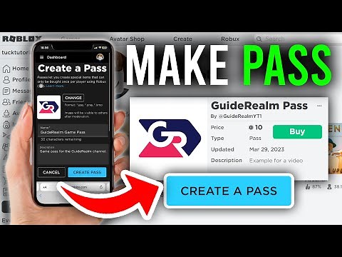 How To Make Gamepass In Roblox Mobile (Updated) - Full Guide