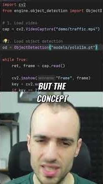 AI Object Detection: Code Your Own Real-Time Tracker Now! #shorts