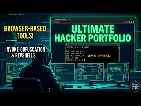 Building a Cybersecurity Lab in Browser: RevShells, Obfuscator & IP Tracker 🛡️