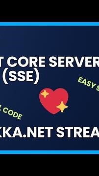 ASP.NET Core Server-Sent Events Pairs Wonderfully with Akka.NET Streams #dotnet #aspdotnetcore