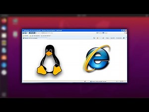 Installing Internet Explorer on Ubuntu