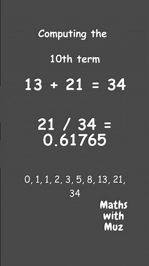 📏 Fibonacci Sequence & The Golden Ratio Explained! ✨