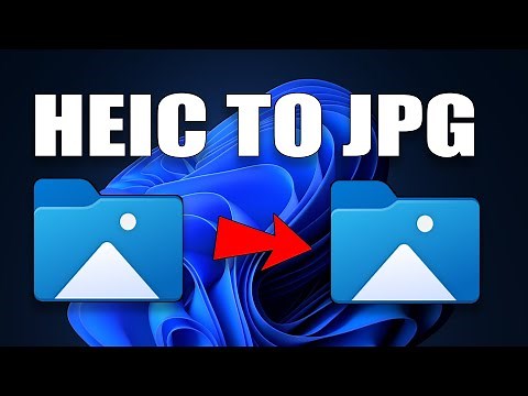 How to Convert HEIC to JPG in Windows 11 Without Third Party Software