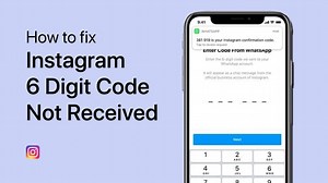 How, To Fix Instagram 6 Digit Code Not Received - “Enter Confirmation Code” — Tech How