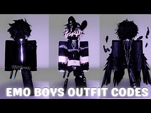 Boys Emo outfit codes for berry Avenue and bloxburg