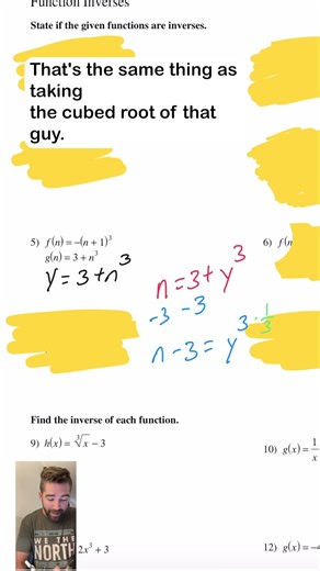How to find inverse functions | Part 4