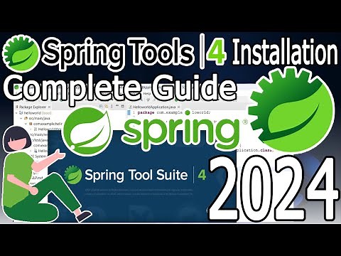How to install Spring Tool Suite STS on Windows 10/11 [ 2024 Update ] Demo Spring Boot Framework
