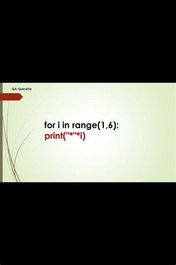 Make a Triangle with Python 🔺 #shorts