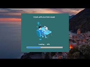 #2 Python Tkinter Loading Screen | Splash Screen In Python Tkinter [ with Progress Bar ] Python GUI