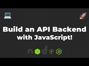 Develop a REST API / Backend Server with JavaScript & Node.js