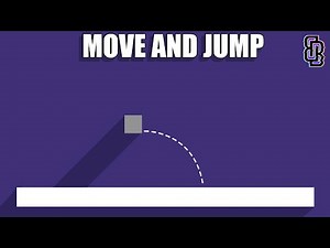Unity 2D Player Move and Jump with Groundcheck Tutorial