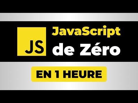 Apprendre JavaScript en 1h : Cours complet débutant 2026