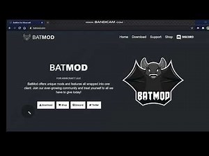 How to get BatMod Client for Minecraft 1.8.8