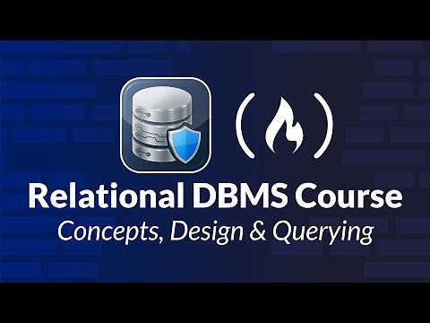 Relational DBMS Course – Database Concepts, Design & Querying Tutorial