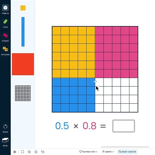 Model. Multiply. Master decimals