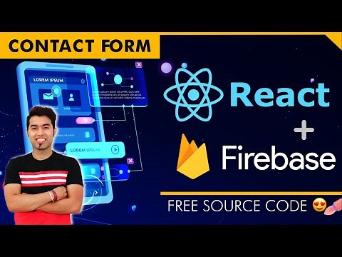 🔴 React JS with Firebase Tutorial In Hindi 2021