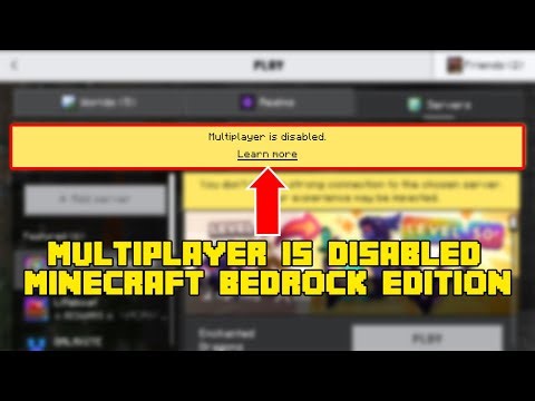 How To Fix "Multiplayer is disabled" in Minecraft Bedrock Edition (2026)