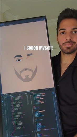 I Coded Myself with HTML & CSS! #frontend #css #html #frontenddevelopment