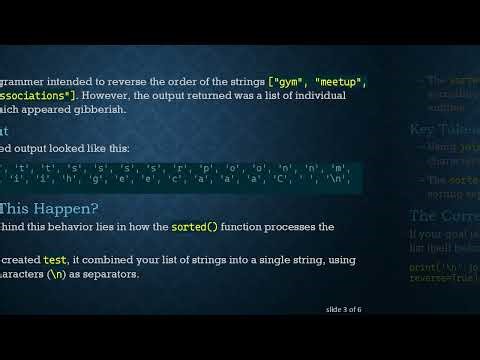Understanding Why Reversing a List of Strings in Python Gives Individual Characters