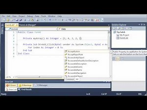 Visual Basic Tutorial - 133 - Introduction To Try Catch
