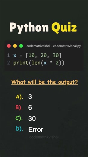 Understanding List Multiplication and Length Behavior in Python Programming #pythonconcept