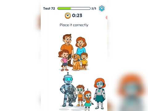 I am not a Robot Brain test level 72 Walkthrough Solution | Test 72 Solution Gamerstein