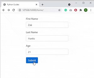 Python Django GET Requests