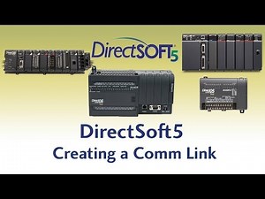 DirectLOGIC PLC Programming Directsoft5 - Creating a Communication Link at AutomationDirect